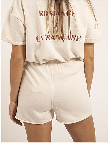 Short molleton XONARA