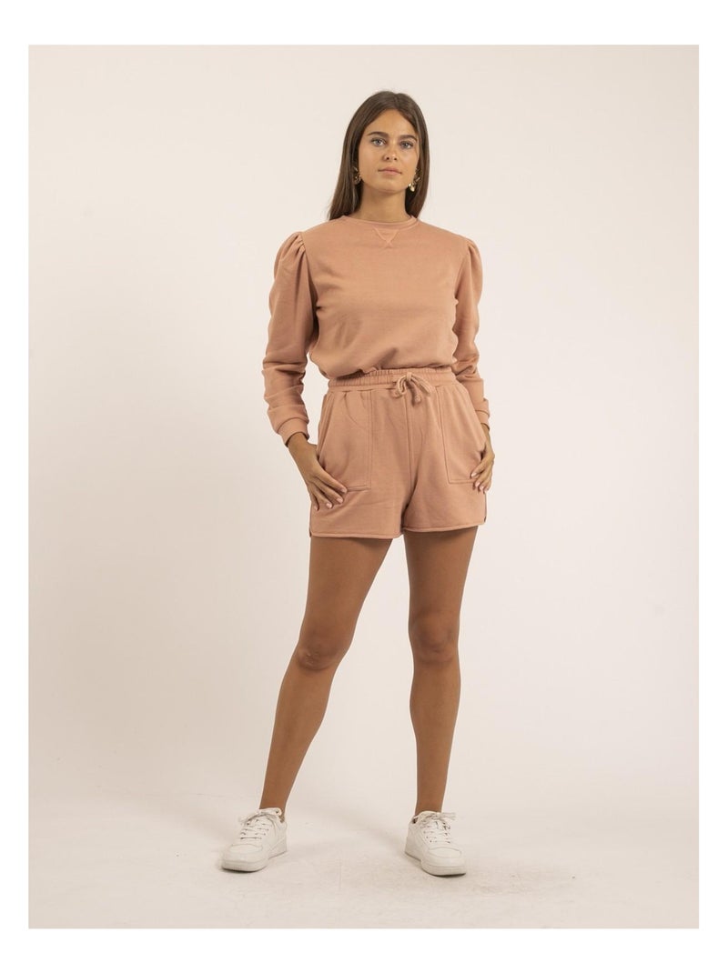 Short molleton XONARA Rose - Kiabi