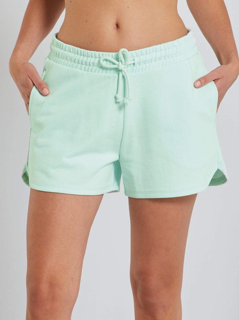 Short molletonné Bleu - Kiabi