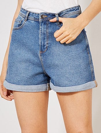 Short mom en jean - Kiabi