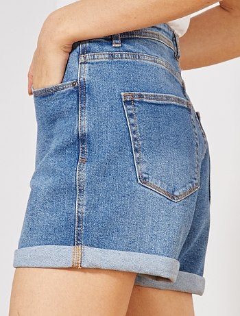 Short mom en jean - Kiabi