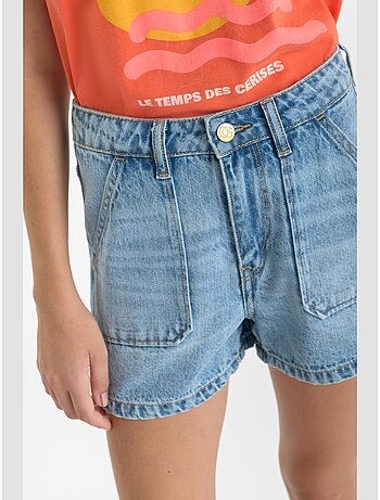 Short MONTICEL en jeans 'Le Temps Des Cerises'