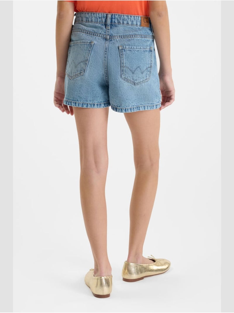 Short MONTICEL en jeans 'Le Temps Des Cerises' Bleu - Kiabi
