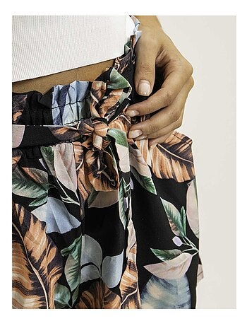 Short motifs avec ceinture nouée XULLIA