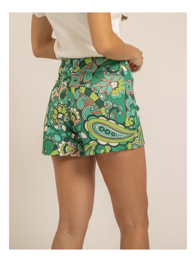 Short motifs XESS Vert - Kiabi