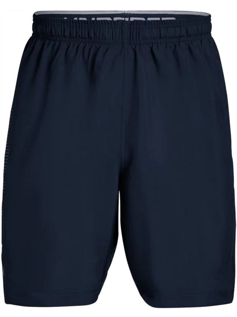 Short motif/style graphique - sous armure Bleu marine - Kiabi