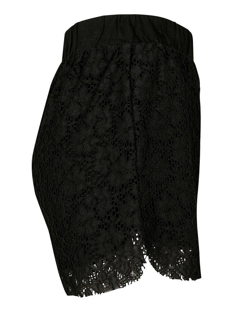 Short motif/style lacets - urban classics Noir - Kiabi