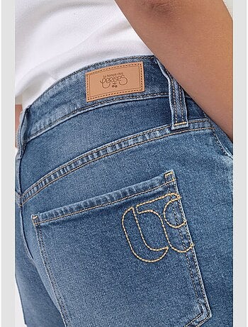 Short MUDA en jeans 'Le Temps Des Cerises'