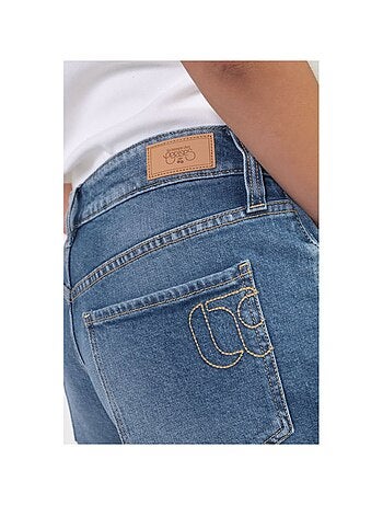 Short MUDA en jeans 'Le Temps Des Cerises'