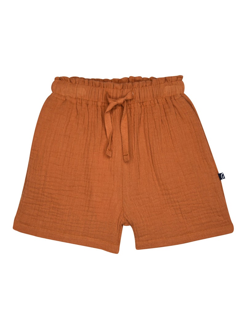 SHORT NANY LES GRANDS DE SUCRE D'ORGE Beige - Kiabi