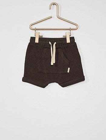 Short Bermuda Vetements Bebe Garcon Noir Kiabi