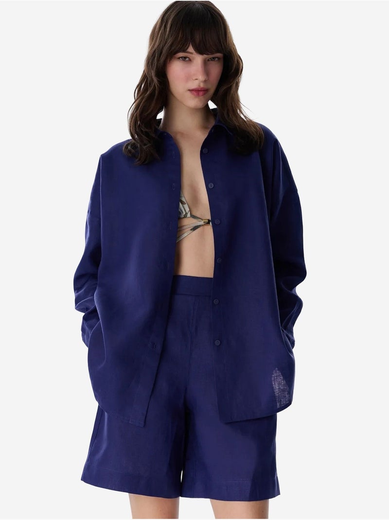 Short nina city penti Bleu marine - Kiabi