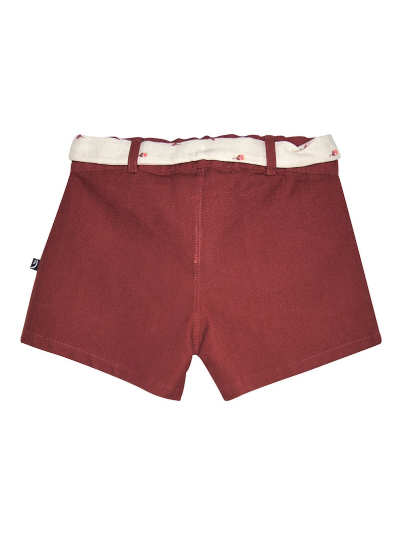 SHORT NOUR ENFANT Rouge - Kiabi