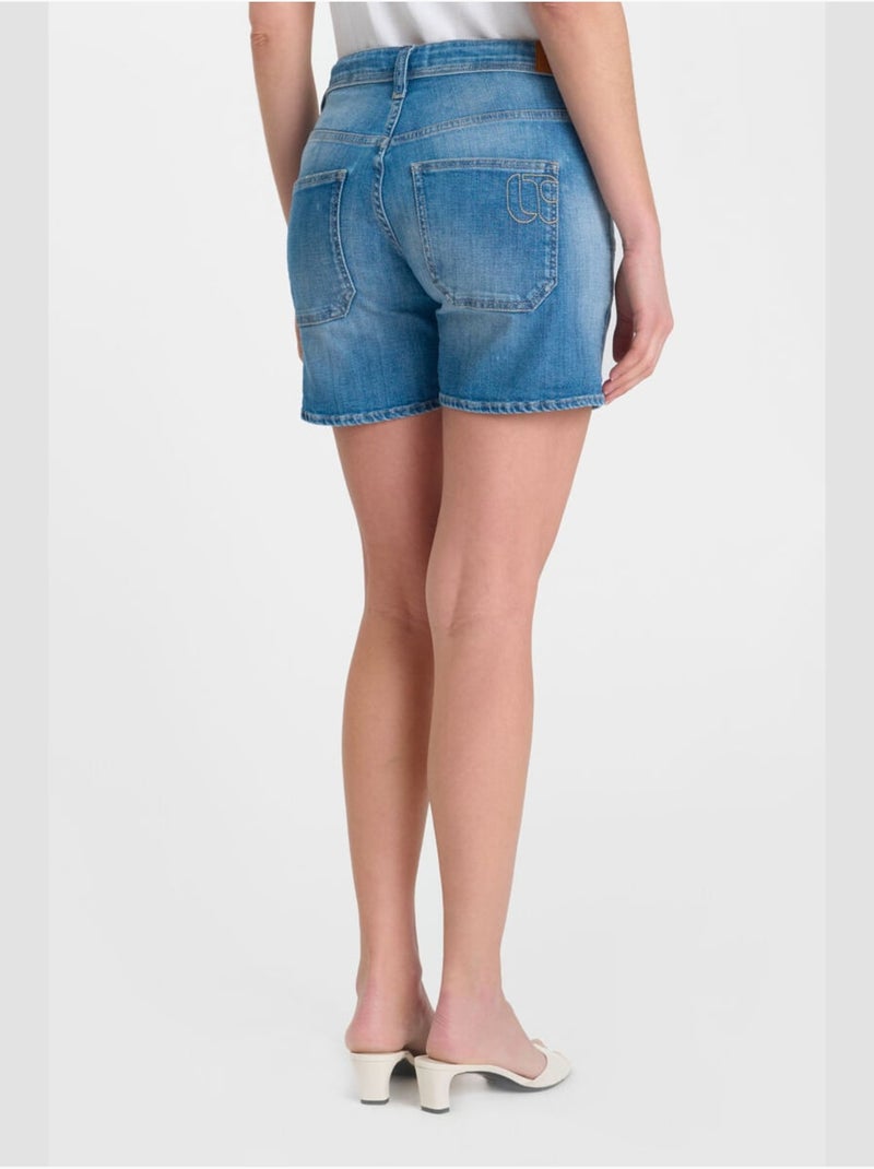 Short OTAMA en jeans 'Le Temps Des Cerises' Bleu - Kiabi