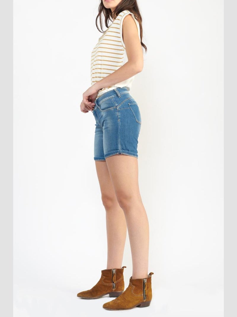 Short PAOLA en jeans 'Le Temps Des Cerises' Bleu - Kiabi