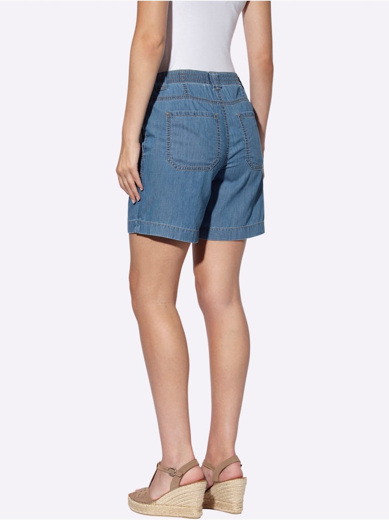 Short Partenaire Mode De L'été - Taille Standard - Helline Bleu - Kiabi
