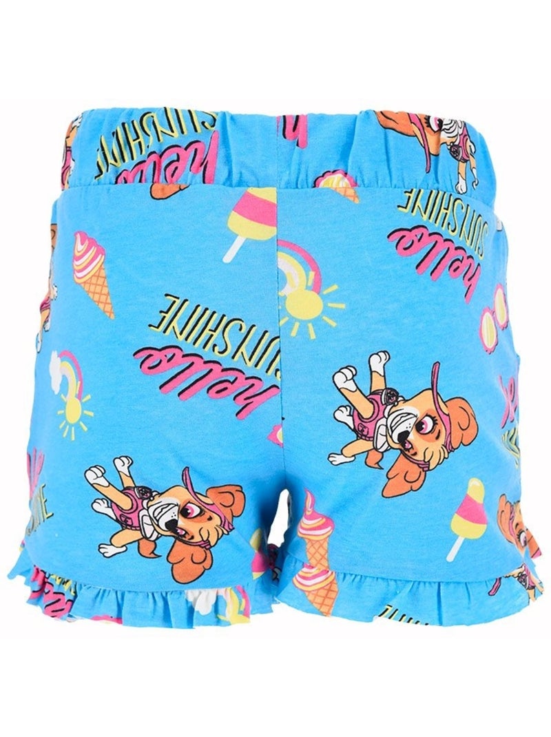 Short Pat Patrouille Fille | Licence Officielle Bleu - Kiabi