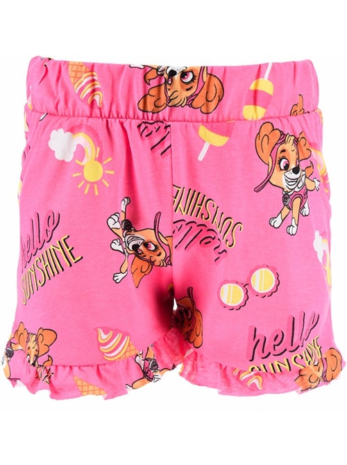 Short Pat Patrouille Fille | Licence Officielle - Kiabi Short Pat Patrouille Fille | Licence Officielle - Kiabi