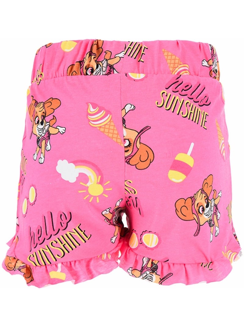Short Pat Patrouille Fille | Licence Officielle Rose - Kiabi