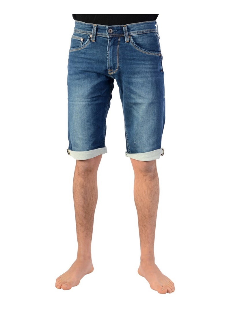 Short Pepe Jeans CASHED Bleu denim - Kiabi