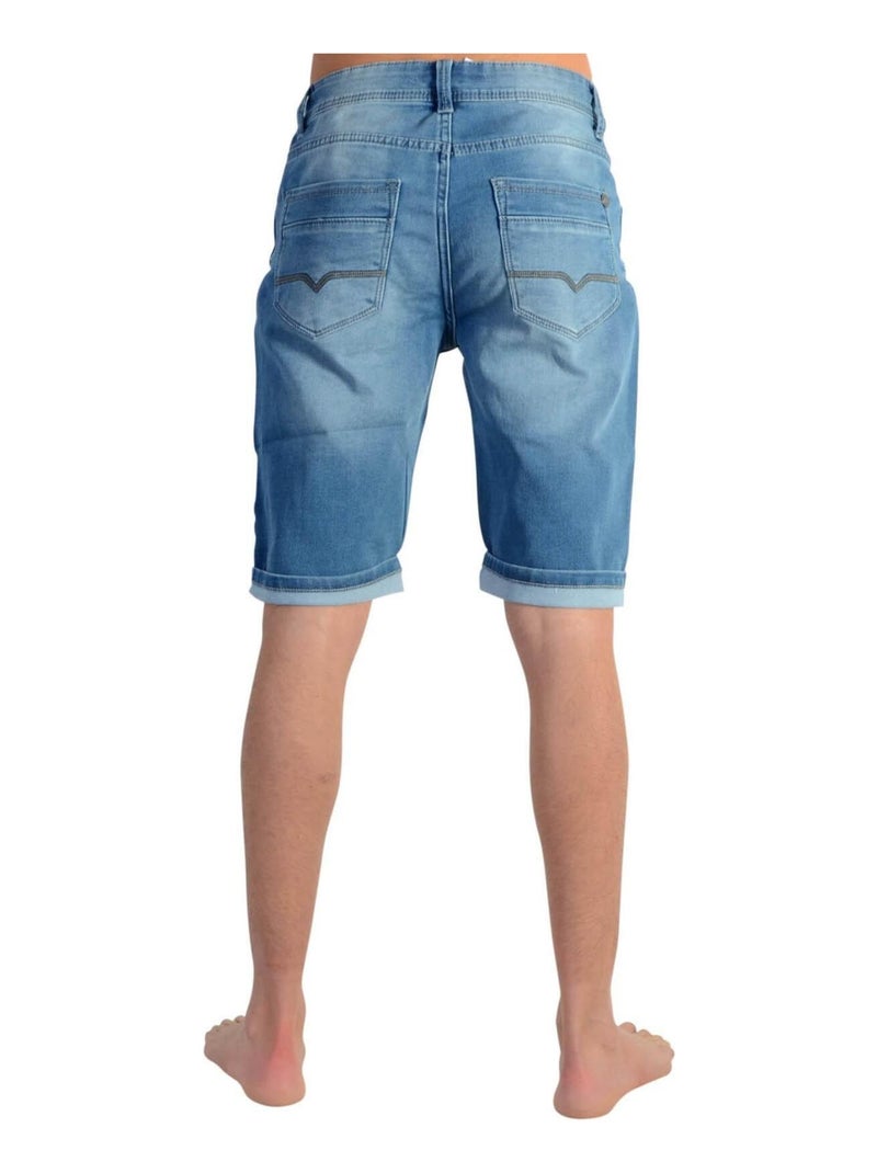 Short Pepe Jeans Enfant Snippet Denim Bleu - Kiabi