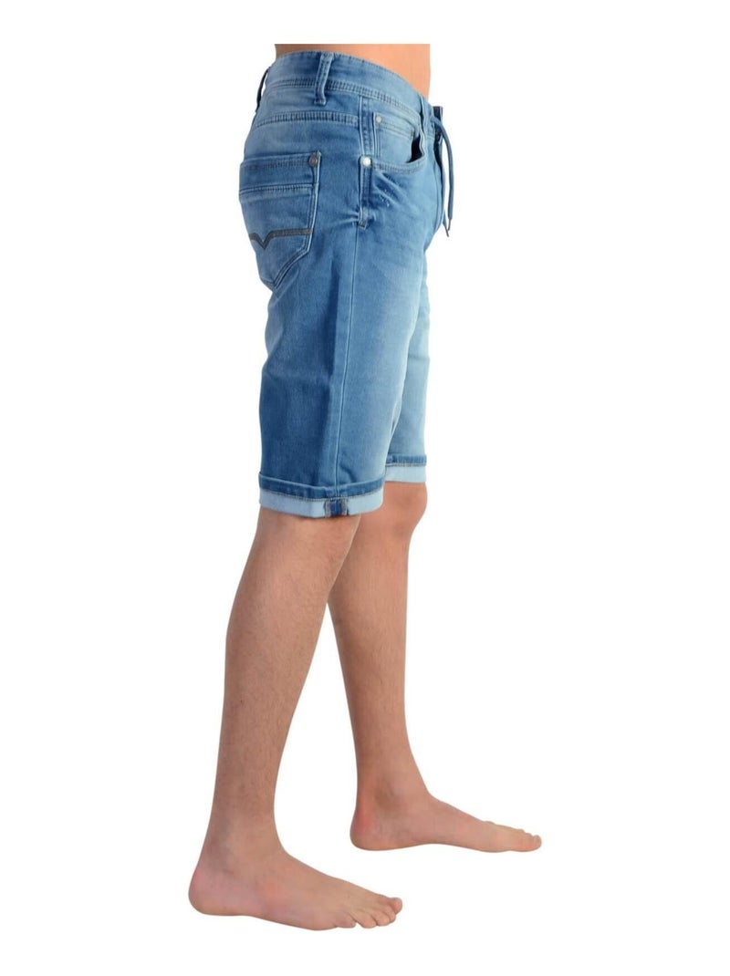 Short Pepe Jeans Enfant Snippet Denim Bleu - Kiabi