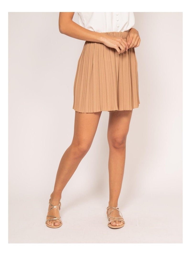 Short plissé XERUS Beige - Kiabi