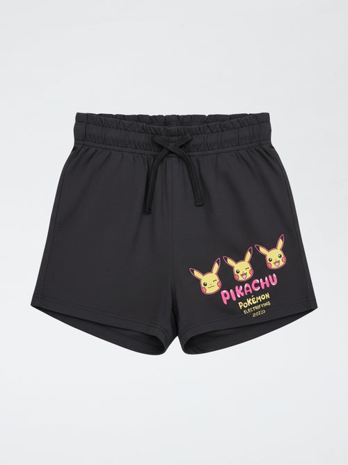 Short 'Pokémon' 'Pikachu' en coton - Kiabi