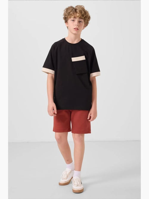 Short pour jeune coupe régulière taille mi-haute tommy - Kiabi Short pour jeune coupe régulière taille mi-haute tommy - Kiabi