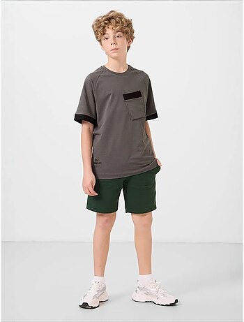 Short pour jeune coupe régulière taille mi-haute tommy