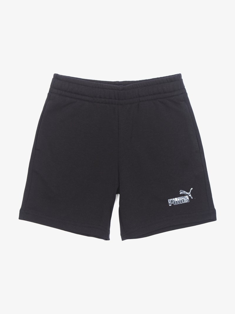 Short Puma taille élastique Noir - Kiabi