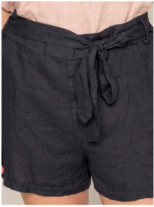 Short pur lin XIN - Kiabi