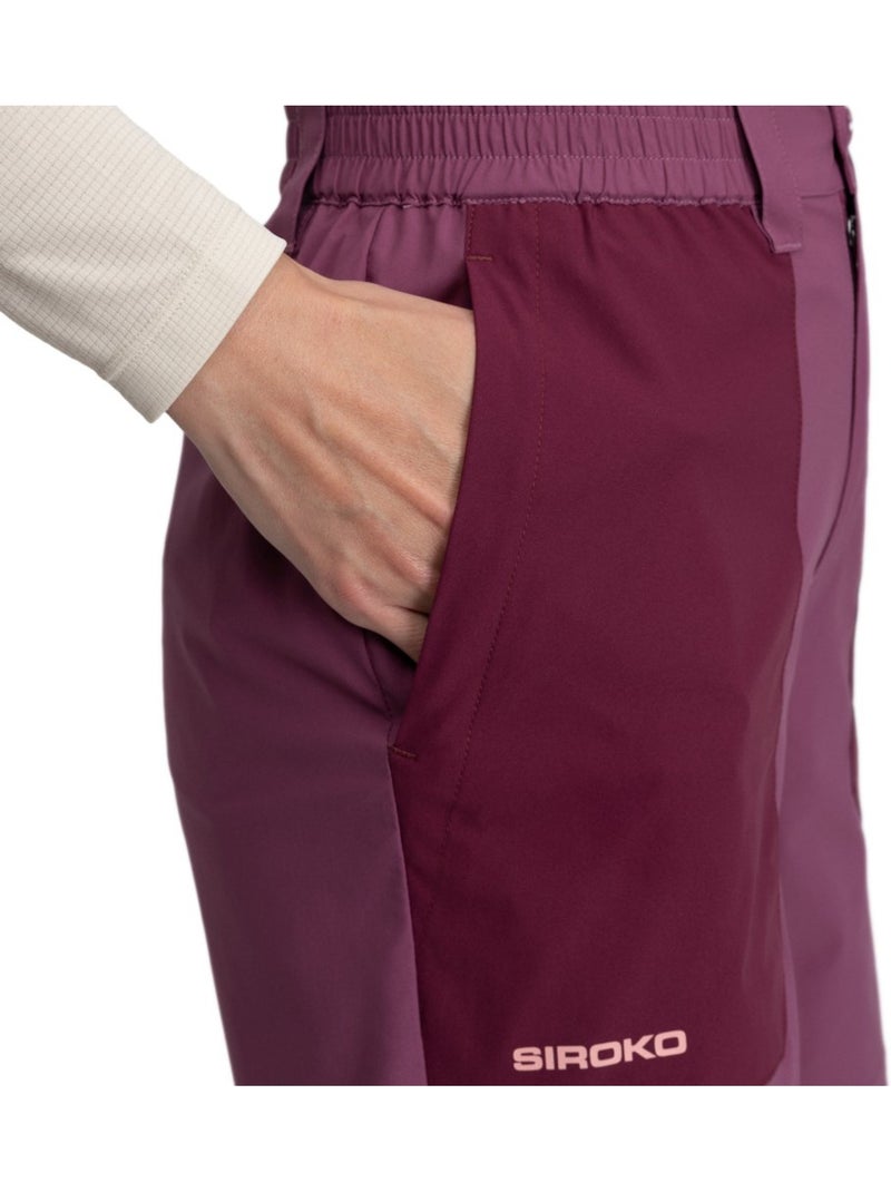 Short randonnée déperlant femme randonnée femme solara Violet - Kiabi