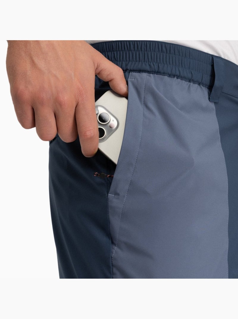 Short randonnée déperlant homme randonnée homme range Bleu - Kiabi