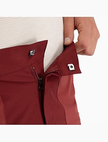 Short randonnée déperlant homme randonnée homme range maroon