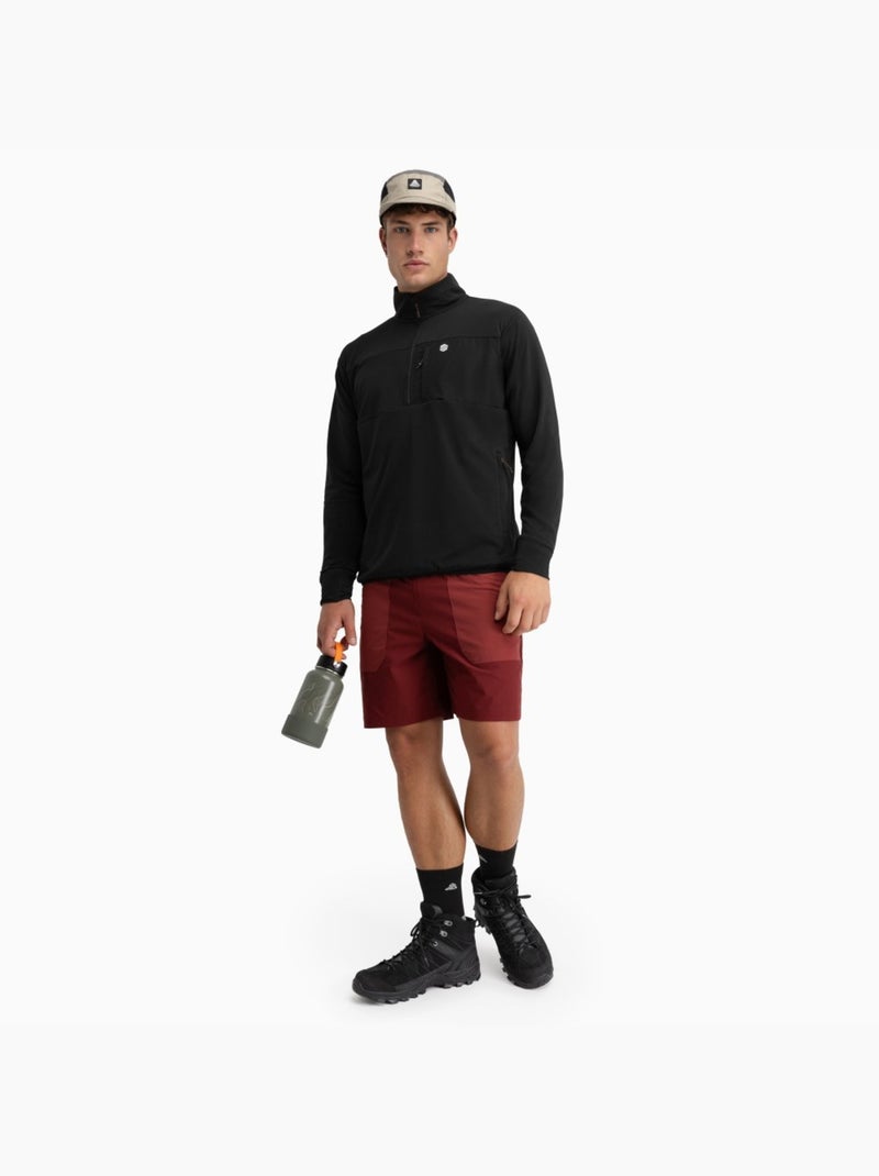 Short randonnée déperlant homme randonnée homme range maroon Rouge brique - Kiabi