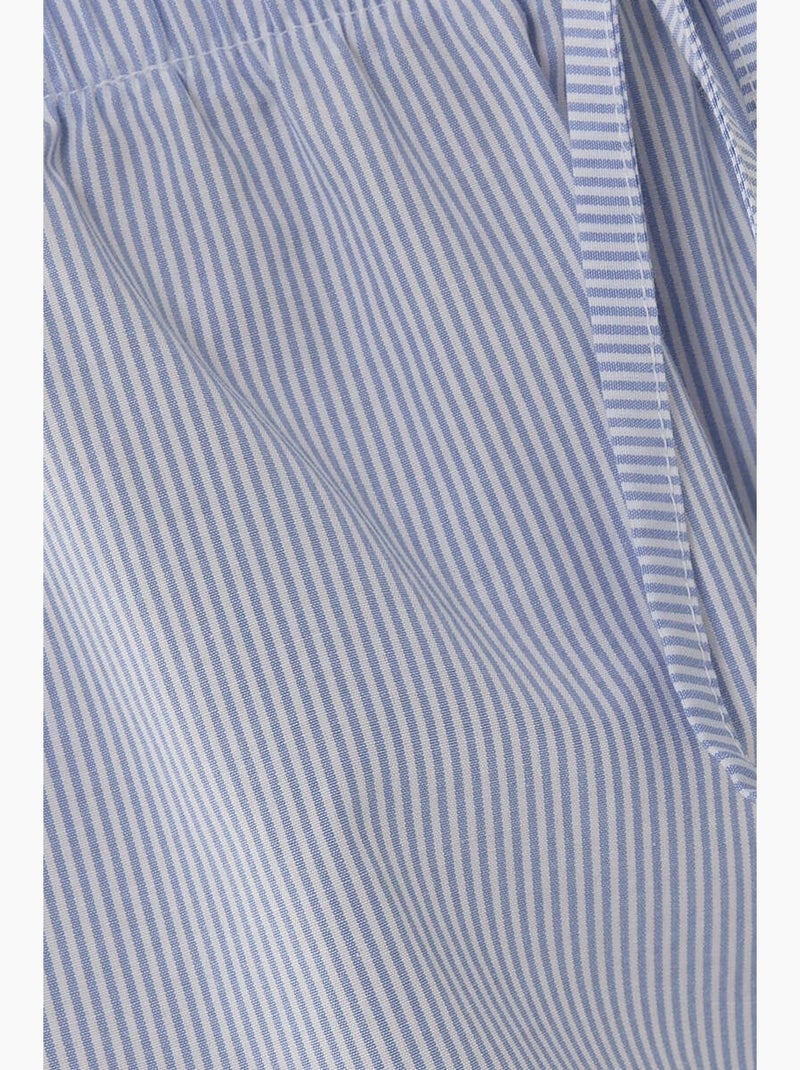 Short rayé coupe décontractée hiccup Bleu - Kiabi