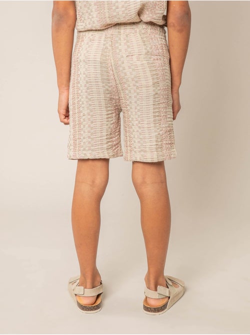 Short regular garçon en coton 'Deeluxe' - Kiabi