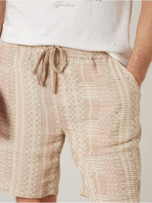 Short régular homme en 100% coton 'Deeluxe' - Kiabi