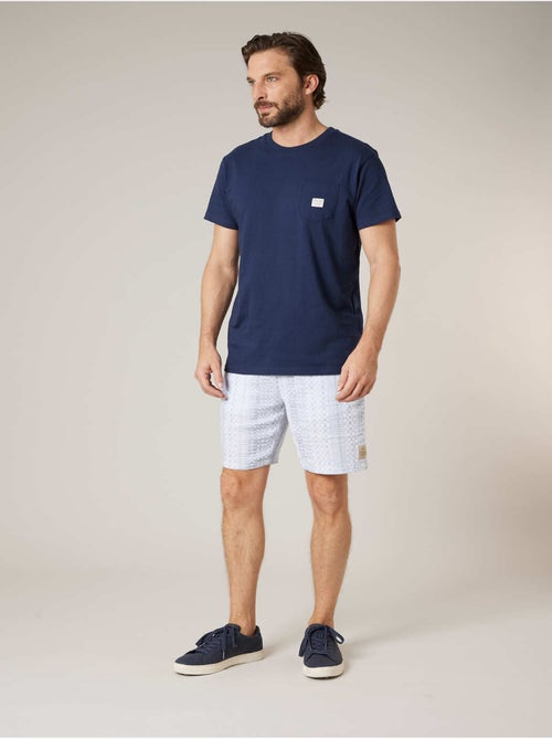 Short régular homme en 100% coton 'Deeluxe' - Kiabi