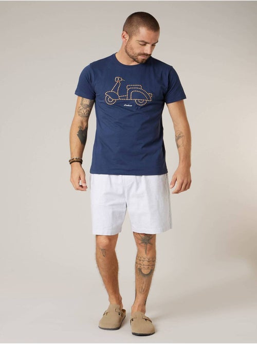 Short relaxed homme coton 'Deeluxe' - Kiabi