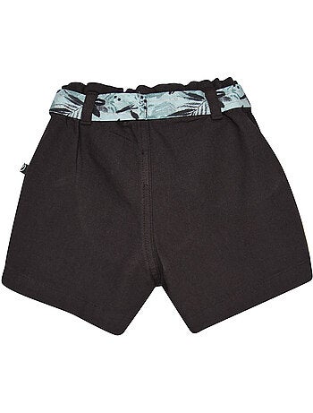 Short Rolande en toile nattée