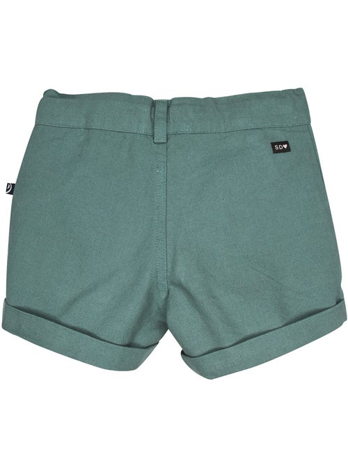 Short Rosaria en toile nattée - Kiabi
