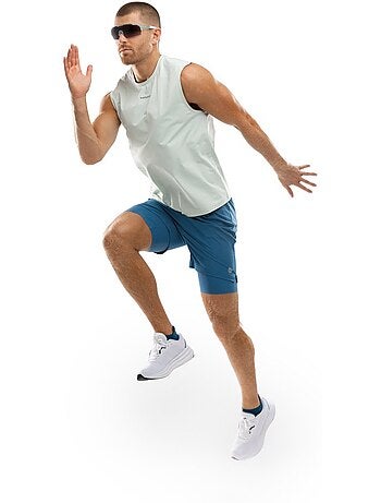 Short running double couche homme fitness homme admix