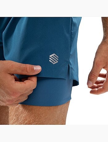 Short running double couche homme fitness homme admix