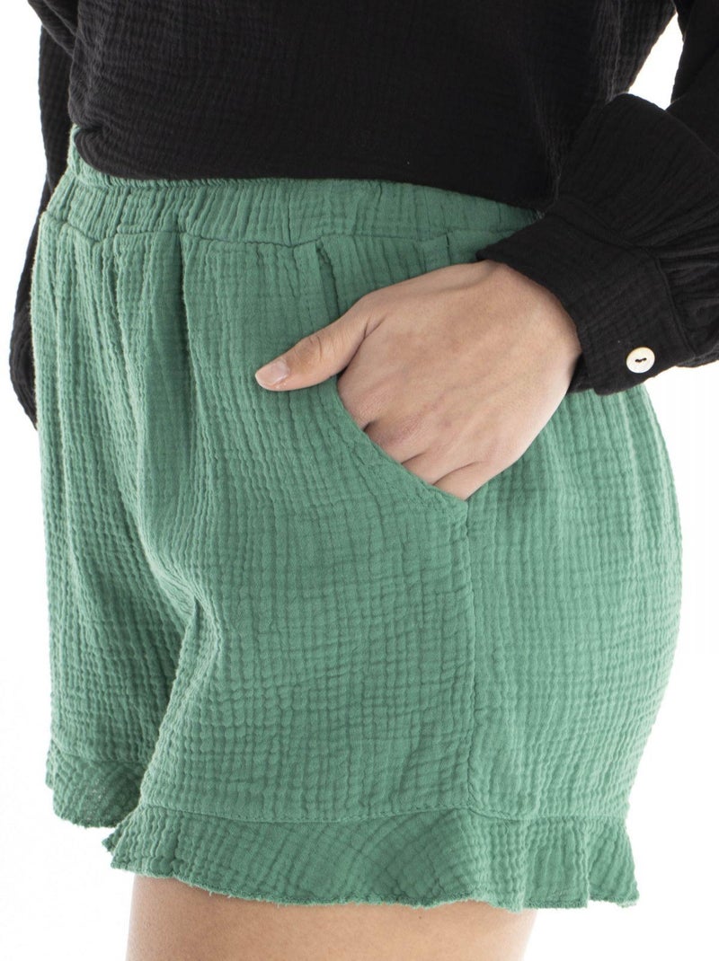 Short  SAILLY - Gérard Pasquier Vert - Kiabi