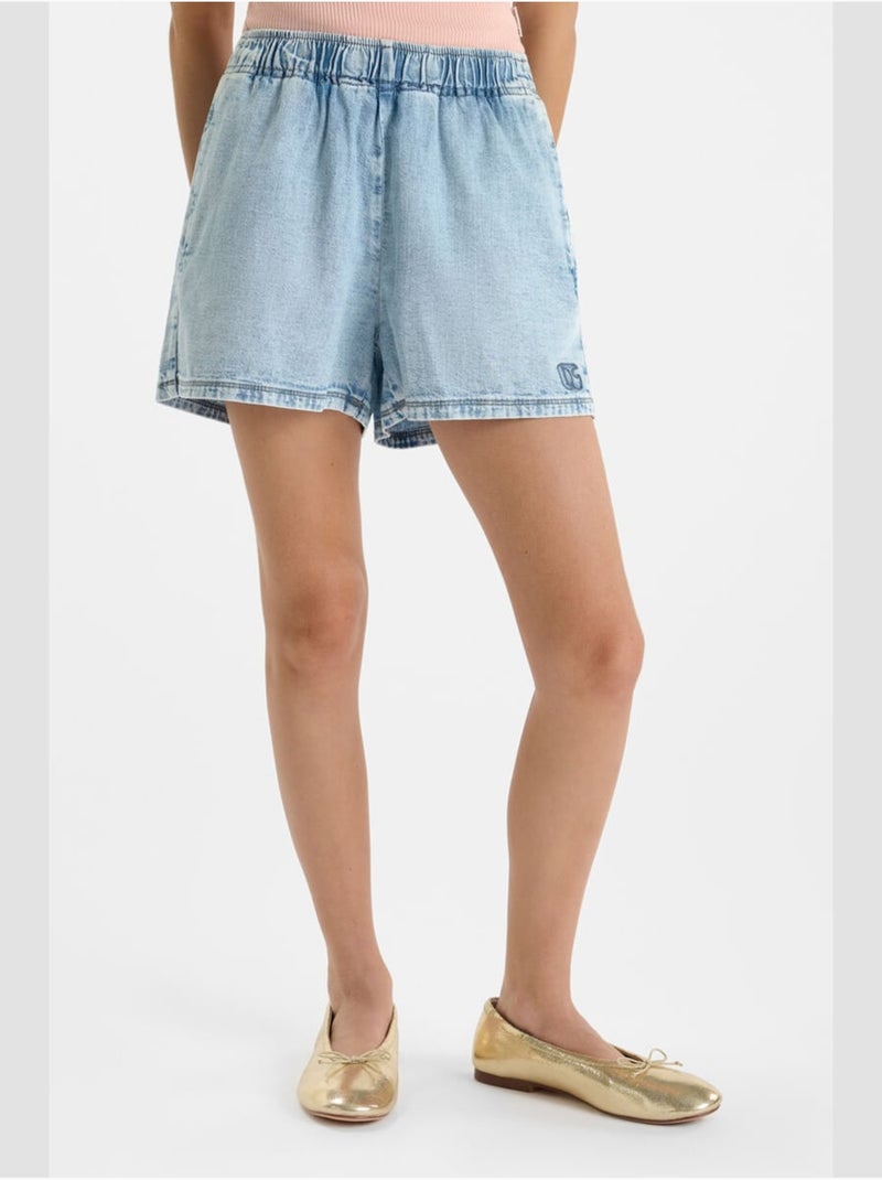 Short SANARY 'Le Temps Des Cerises' Bleu - Kiabi