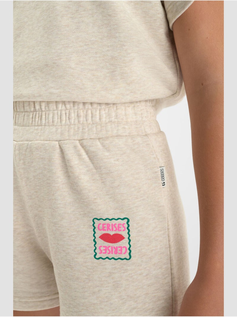 Short SEBAGI 'Le Temps Des Cerises' Gris - Kiabi
