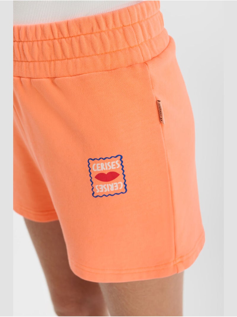 Short SEBAGI 'Le Temps Des Cerises' Orange - Kiabi