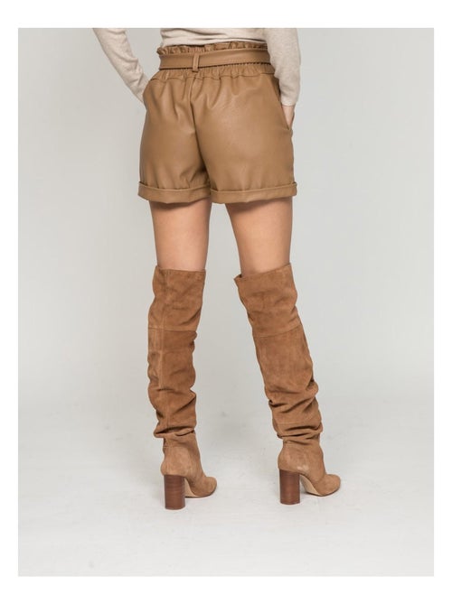 Short similicuir XATEN - Kiabi